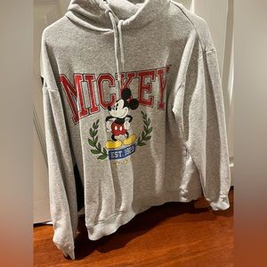 Grey Mickey hoodie